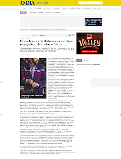 Entrevista de Nana Pauvolih para o Jornal O Dia Entrevista de Nana Pauvolih para o Jornal O Dia