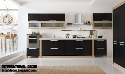 Interior Decor Idea: Modern black kitchen designs, ideas ...