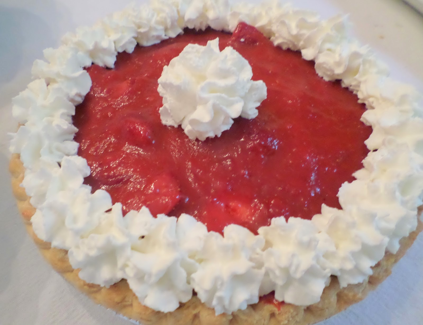 The Working Home Keeper Strawberry Glaze Pie Recipe