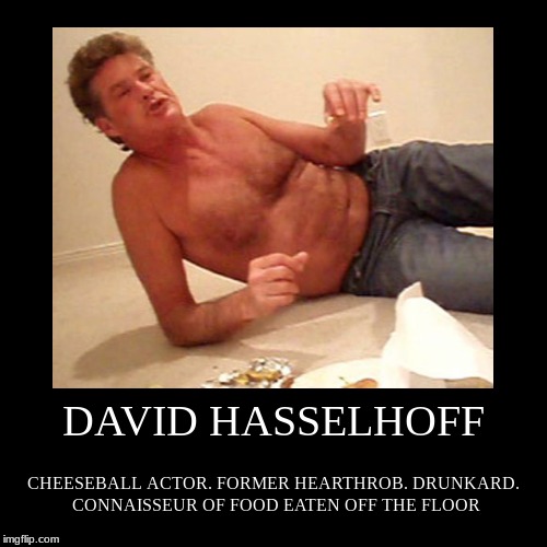 As the groaning and whiny Hasselhoff was taken away by paramedics, Latt and...