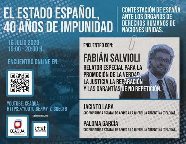  El Estado español, 40 años de impunidad  (VIDEO)