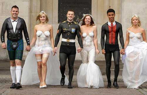 Body Painting Wedding Dress Body Painting Wedding Dress