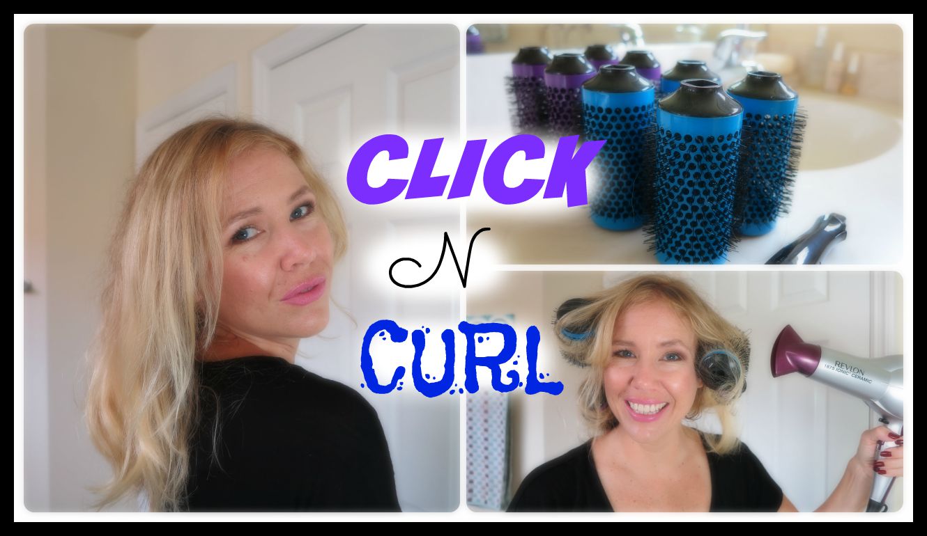 CLICK N CURL - How to get a FAST BLOWOUT & GIVEAWAY!