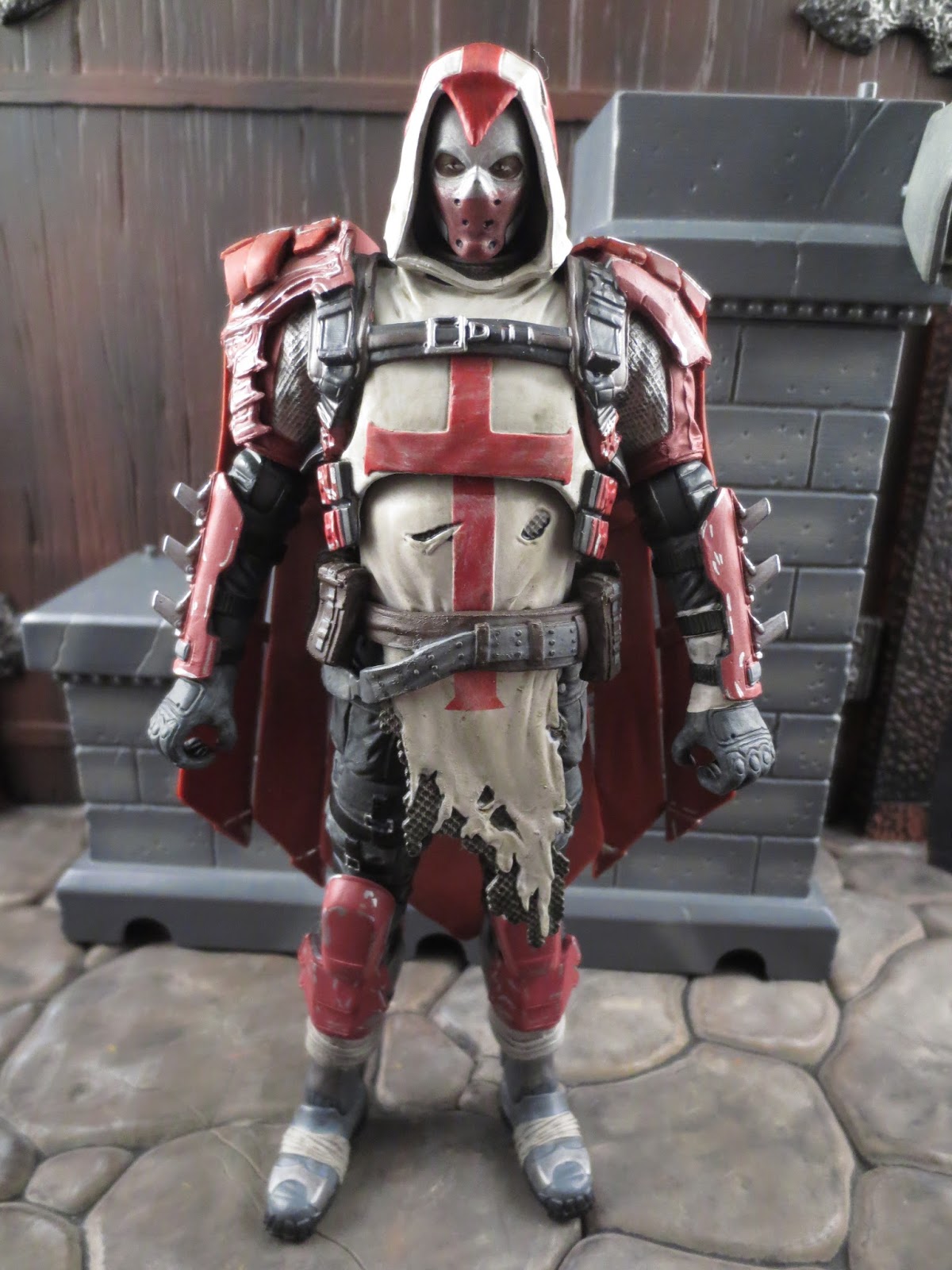 Action Figure Review: Azrael from Batman: Arkham Knight by DC Collectibles.