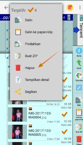 centang file duplikat lalu hapus centang file duplikat lalu hapus