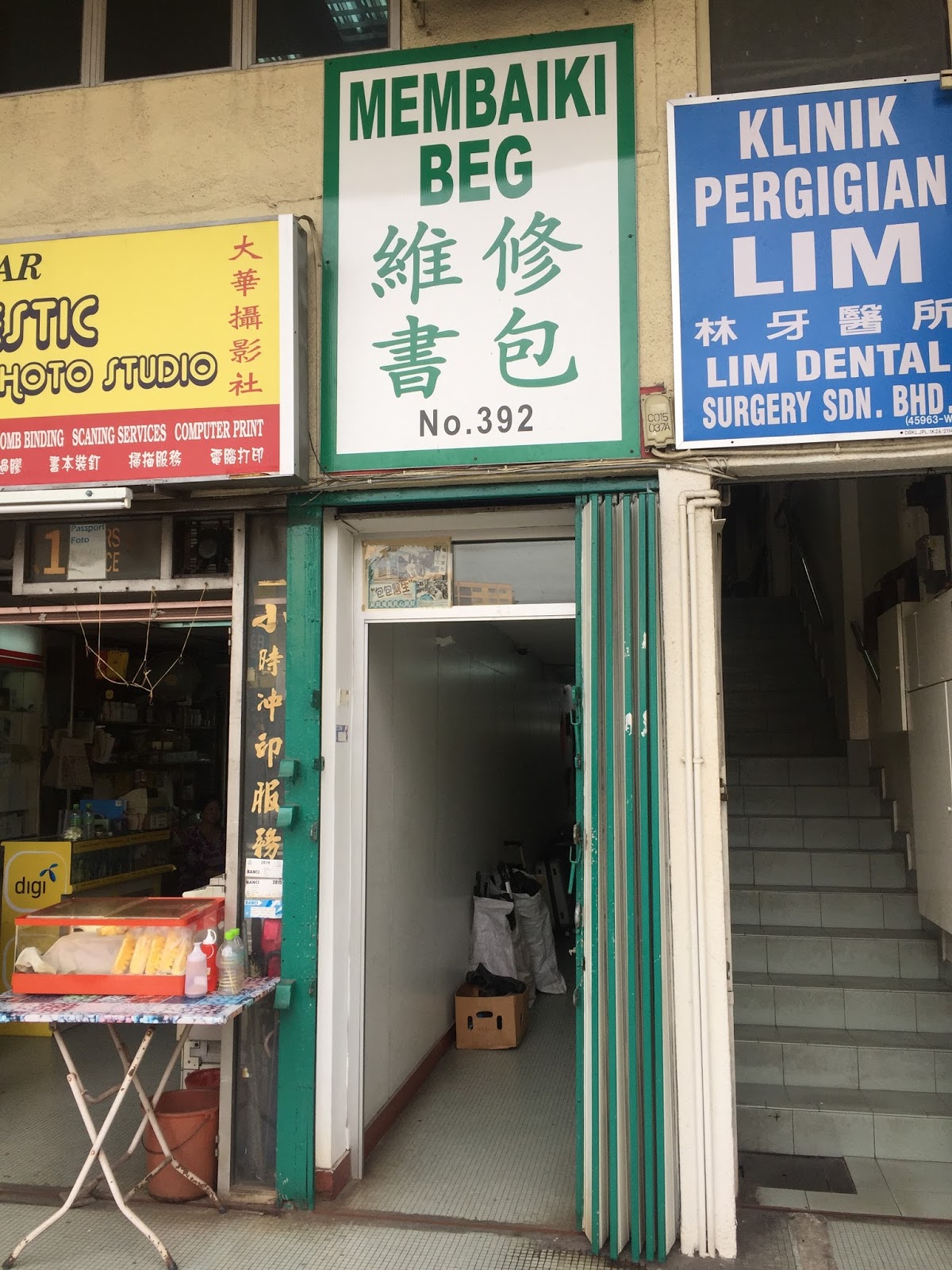 bag fixing near me