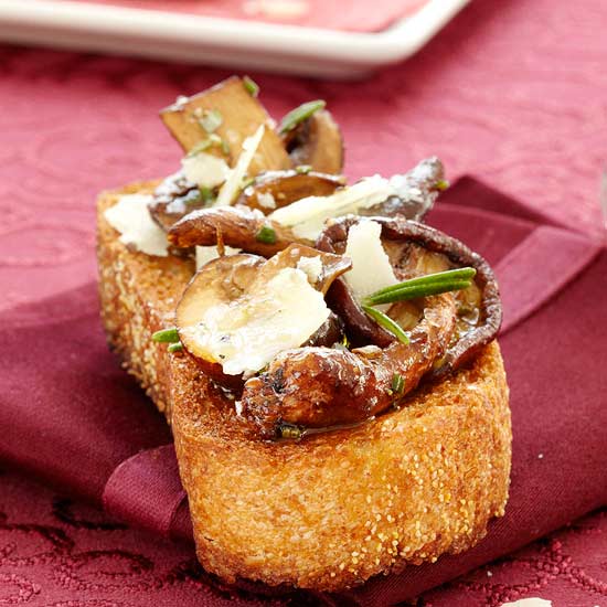 Wild Mushroom Crostini