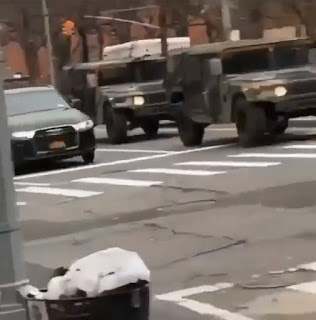 Militer Amerika Serikat Memasuki Kota New York