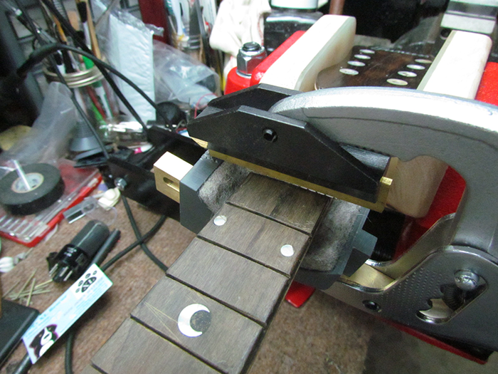 Refretting the Princess Banjo-Mandolin Crawls Backward (When Alarmed)