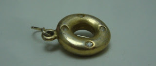 jóia de chumbo banhado a ouro brinco de chumbo banhado a ouro