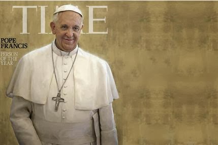 EL PAPA DEL FIN DEL MUNDO PERSONAJE DEL AÑO 2013, REVISTA TIME