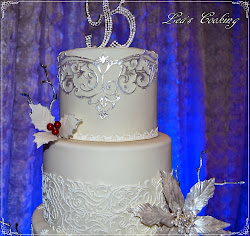 cake lace sugar recipe homemade winter wonderland scratch cooking edible cakes mold icing past recipes lea