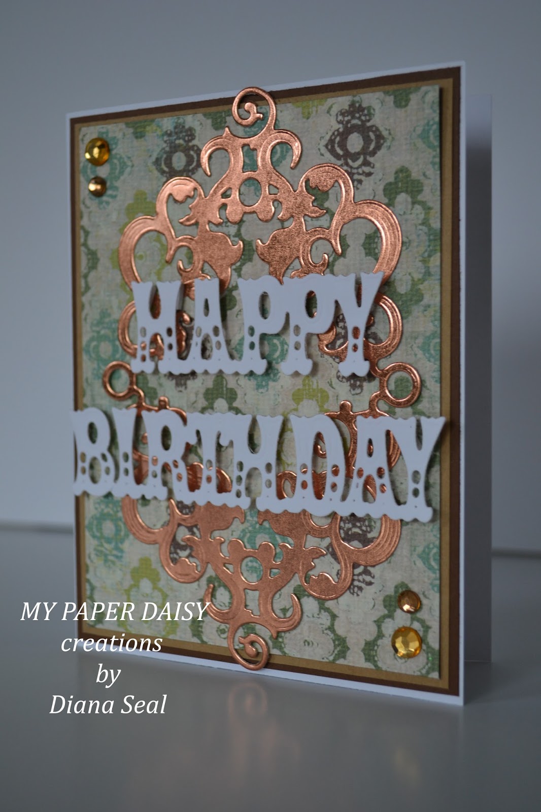 My Paper Daisy: Opa's Birthday Card!