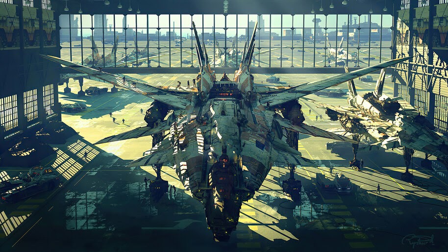 Sci-Fi, Jet Fighter, Aircraft, 4K, #6.2199
