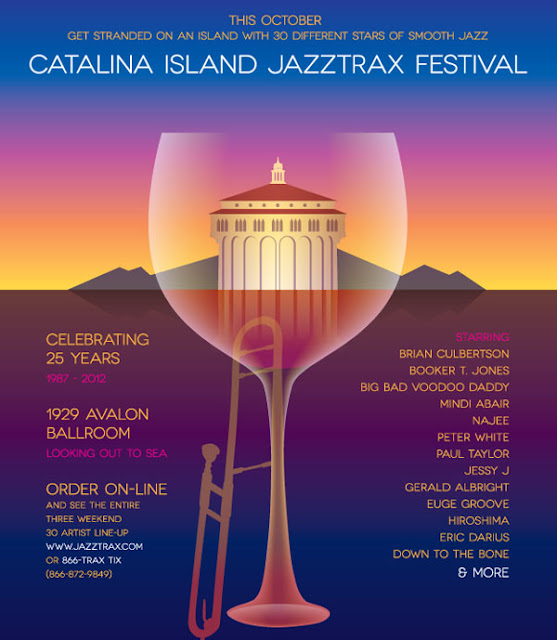 Catalina Island Flyer: Catalina Island Jazztrax Festival