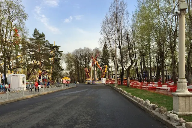 ВДНХ, Кольцевая дорога, парк аттракционов (снесен в 2016-2017 годах)