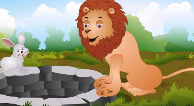 Lion and rabbit Lion and rabbit