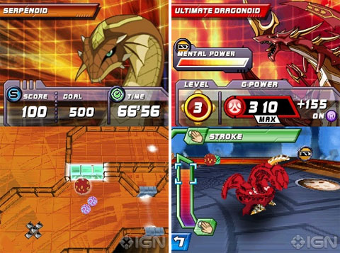 Bakugan Battle Brawlers Battle Trainer DS ROM Download