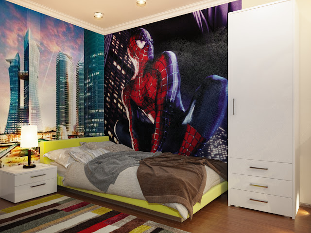 Home Improvement Ideas: DORMITORIO TEMATICO HOMBRE ARANA SPIDER-MAN