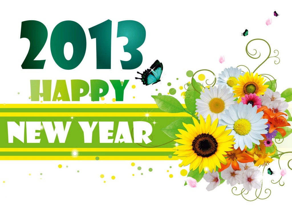 Happy New Year 2013 Wallpapers | 3D Wallpaper | Nature 