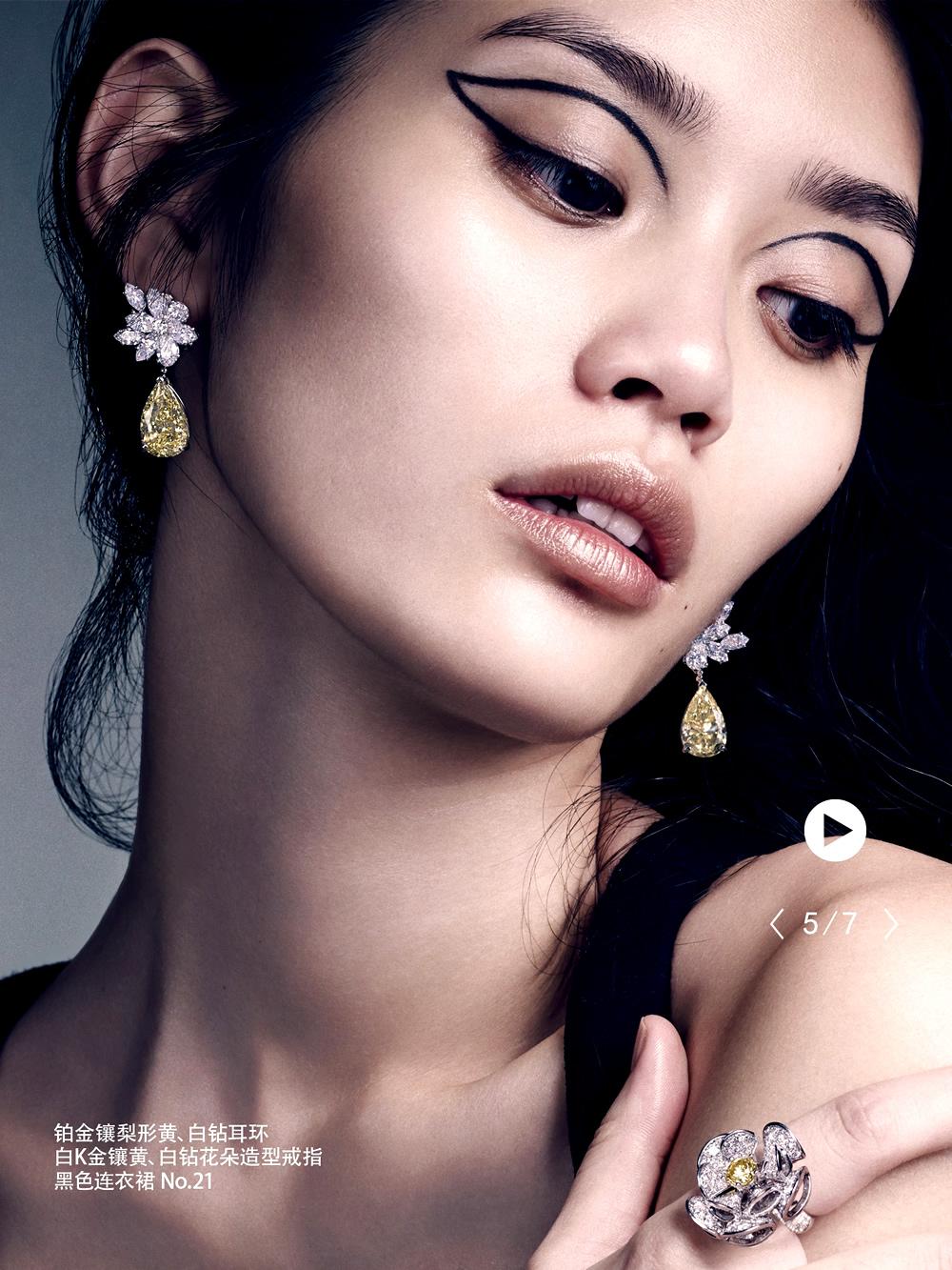 Ming Xi by David Slijper Magazine Photoshoot For Vogue China Magazine