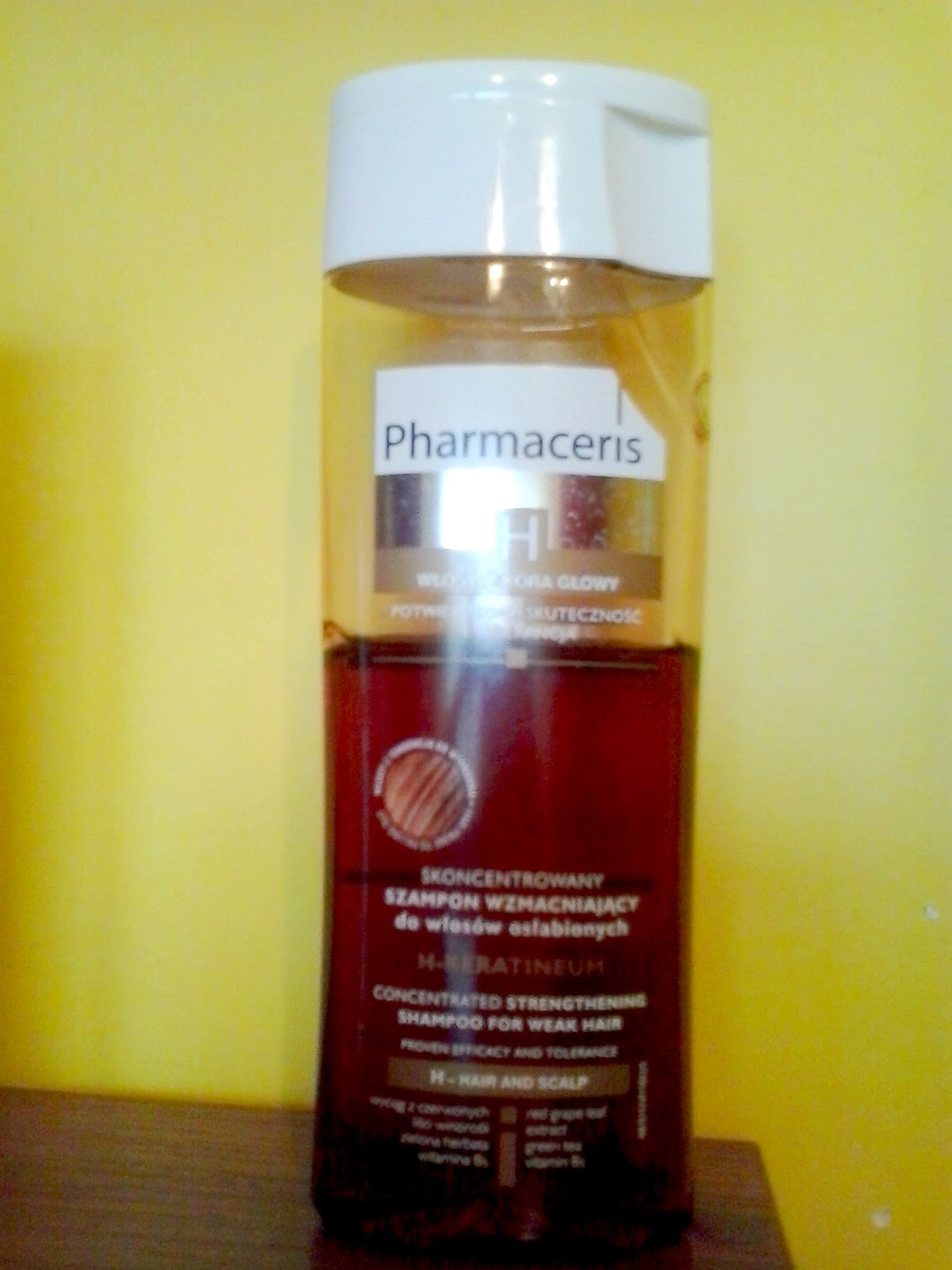 Pharmaceris H, Keratineum (Skoncentrowany szampon wzmacniający do włosów osłabionych)