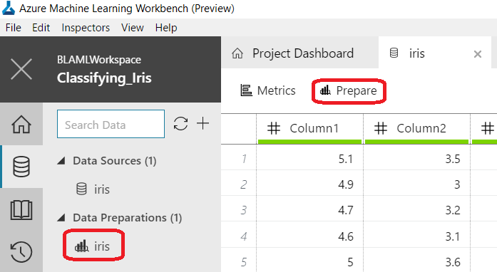 azure machine learning workbench