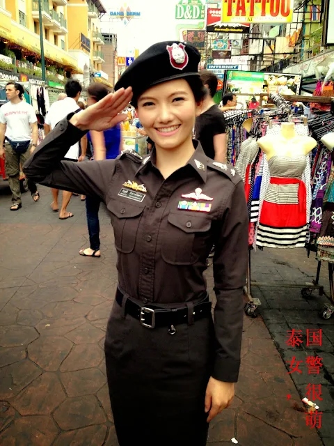 หมอแอร์ - ประเทศไทย ตำรวจหญิง นี่เป็น ต้นกล้า Thailand  Policewoman  , It is  Sprout