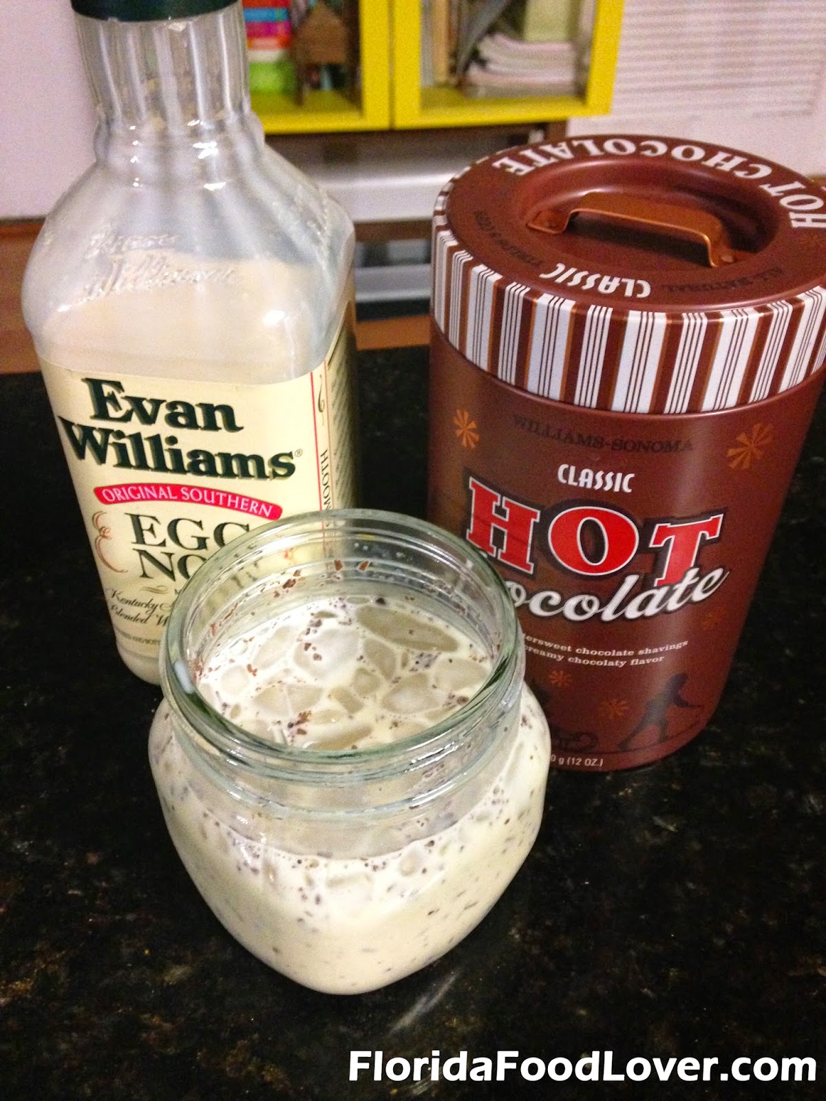 Florida Food Lover Eggnog Hot Chocolate