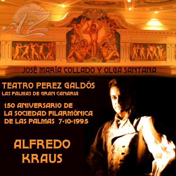 A TODA ZARZUELA ALFREDO KRAUS HOMENAJE 150 Aniv. de la Soc