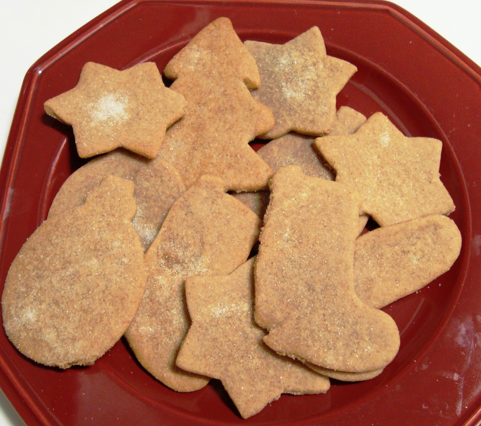 Vegans Have Superpowers Cinnamon Christmas Cookies