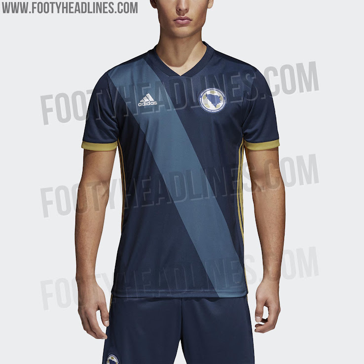 Bosnia and Herzegovina 2018 Home Kit Revealed - Footy Headlines Bosnia and Herzegovina 2018 Home Kit Revealed - Footy Headlines