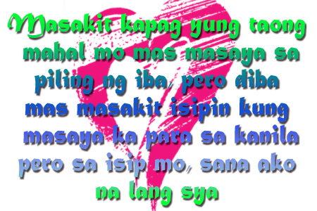 Best Tagalog Broken Hearted Love Sayings and Quotes