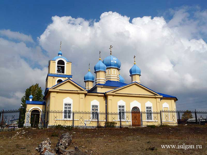 Церковь в честь Вознесения Господня. Село Кочкарь. Челябинская область