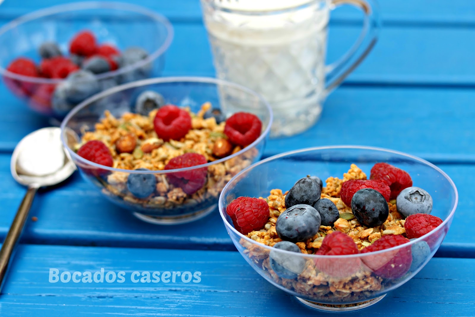 Bocados Caseros Cómo hacer granola casera crujiente