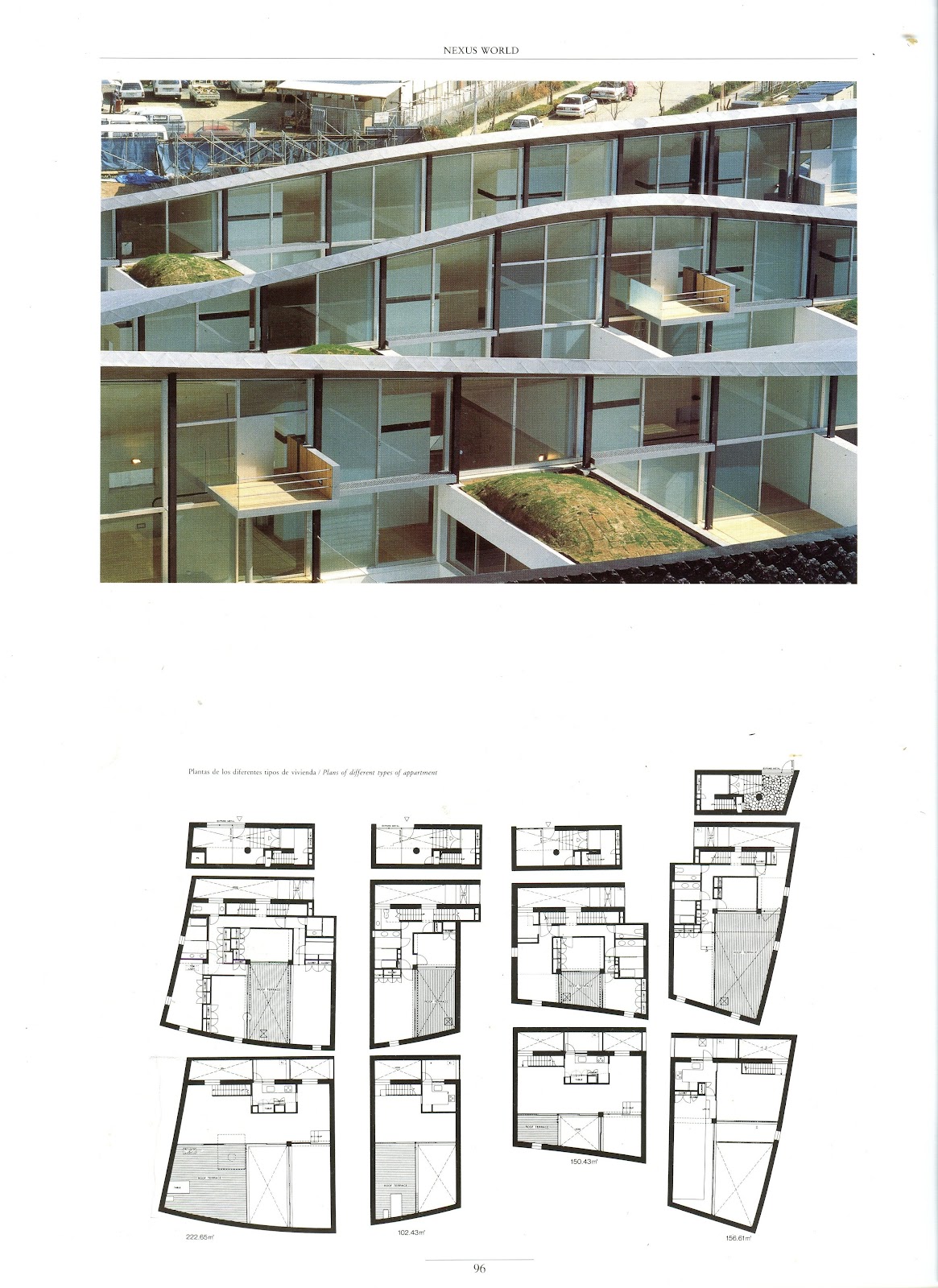 PROIEKTUAK IV OMA Rem Koolhaas Nexus World Fukuoka 1991