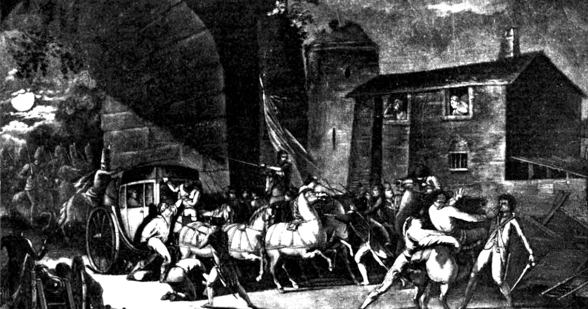 La Révolution Française par l'image La fuite à Varennes