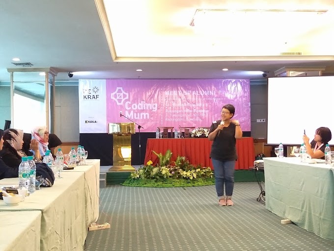 Resmi Menjadi Presiden Komunitas Coding Mum Indonesia