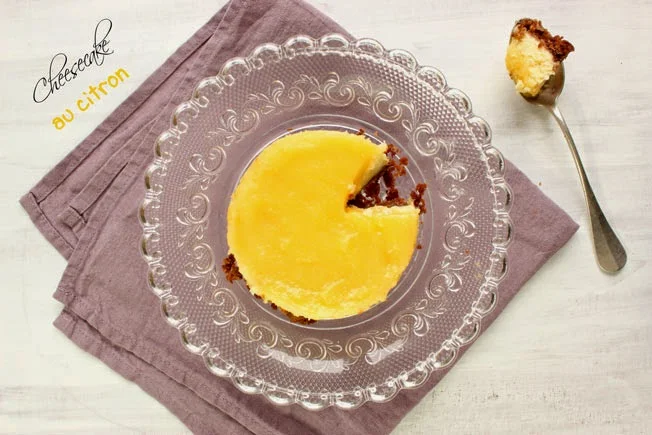 recette cheesecake citron
