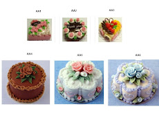 Handmade Polymer Clay Cake Decoration - For sale
