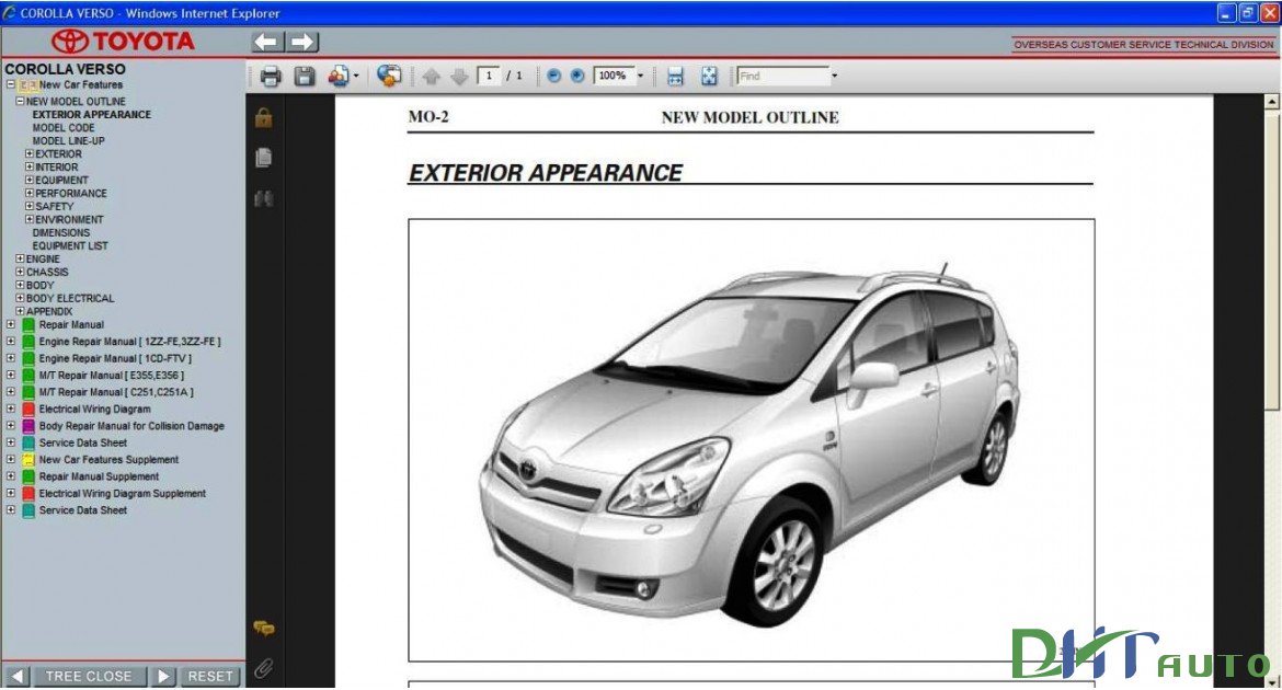 2017 Toyota Corolla Electrical Maintenance Manual