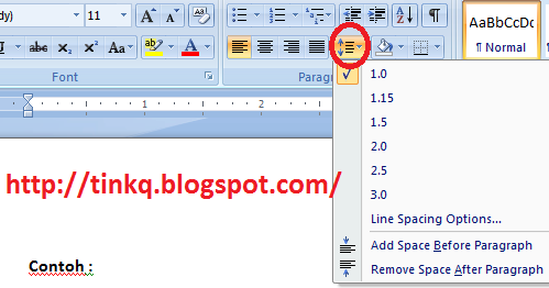 35++ Fungsi line spacing information