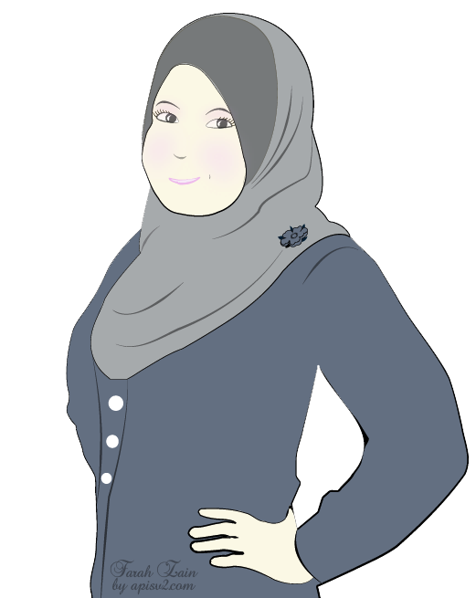 Doodle Muslimah Untuk Cik Farah Blog Apis