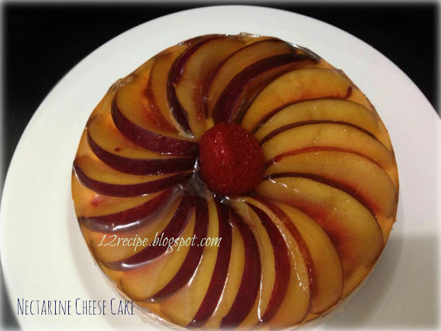 Nectarine Cheese Cake