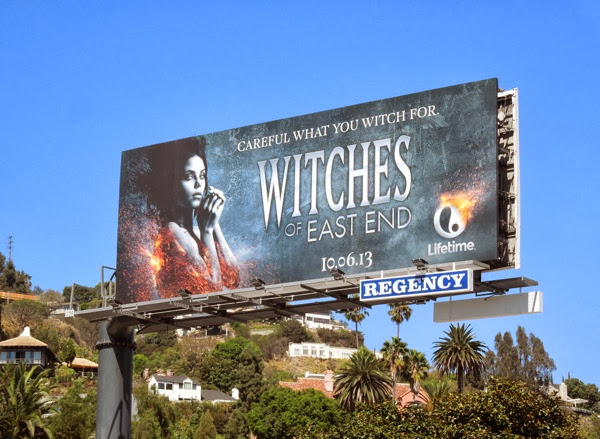 Witches of East End series premiere billboard Witches of East End series premiere billboard