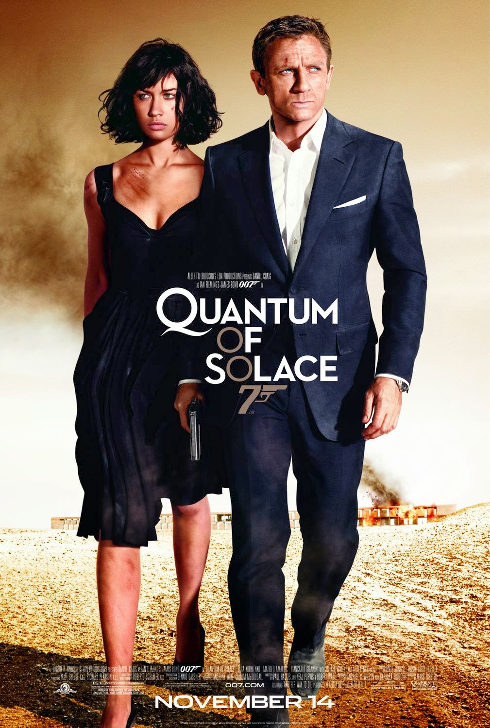 Quantum of Solace movie poster
