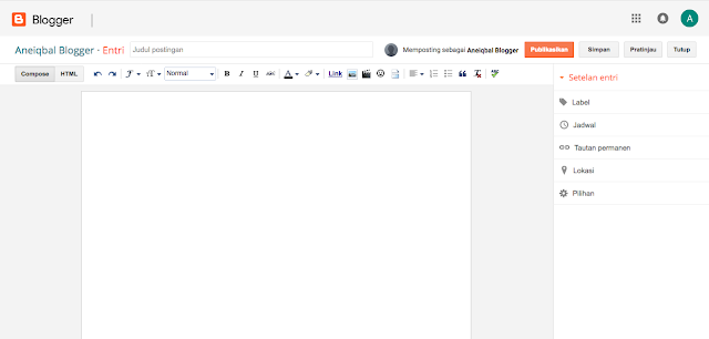 artikel blogger