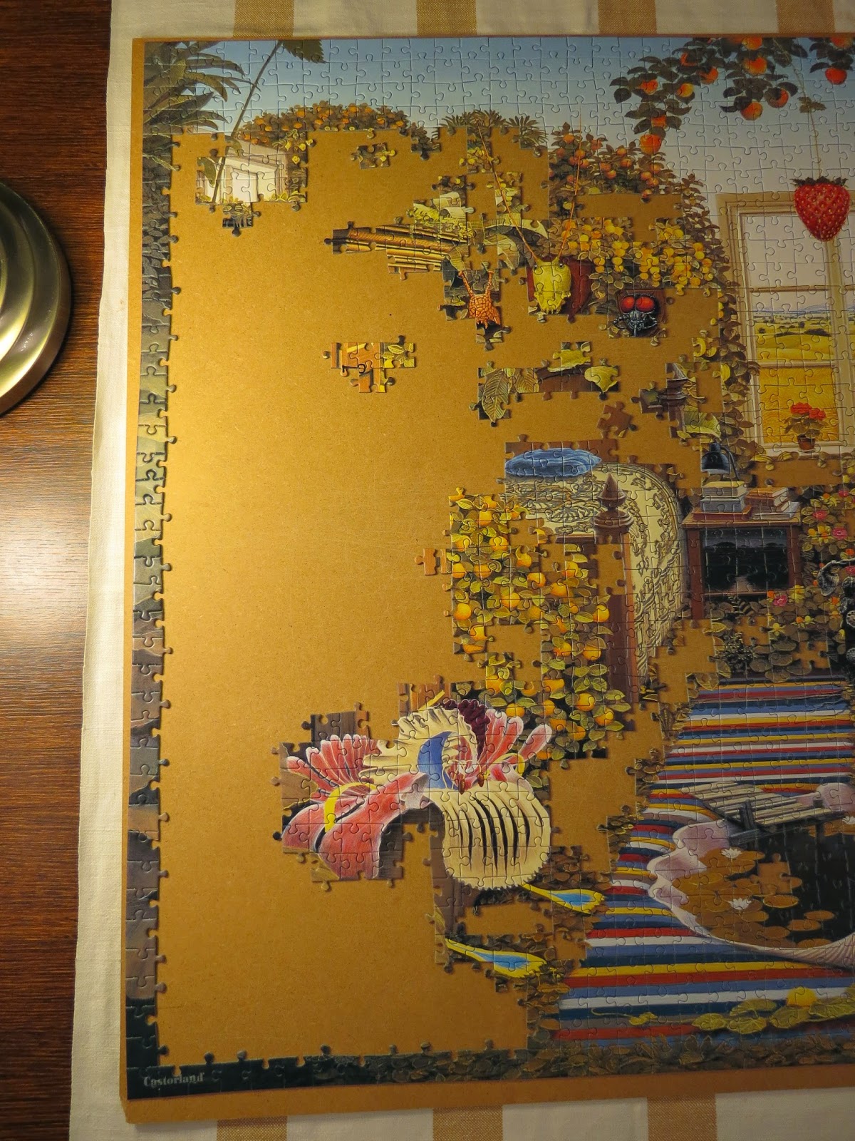 Marcin S. Puzzler Castorland 2000. Jacek Yerka Sunday Morning