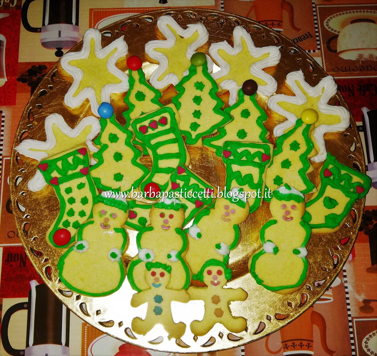 Biscotti Di Natale Farina Di Riso.I Barba Pasticcetti Biscotti Di Natale Con Farina Di Riso E Di Mais