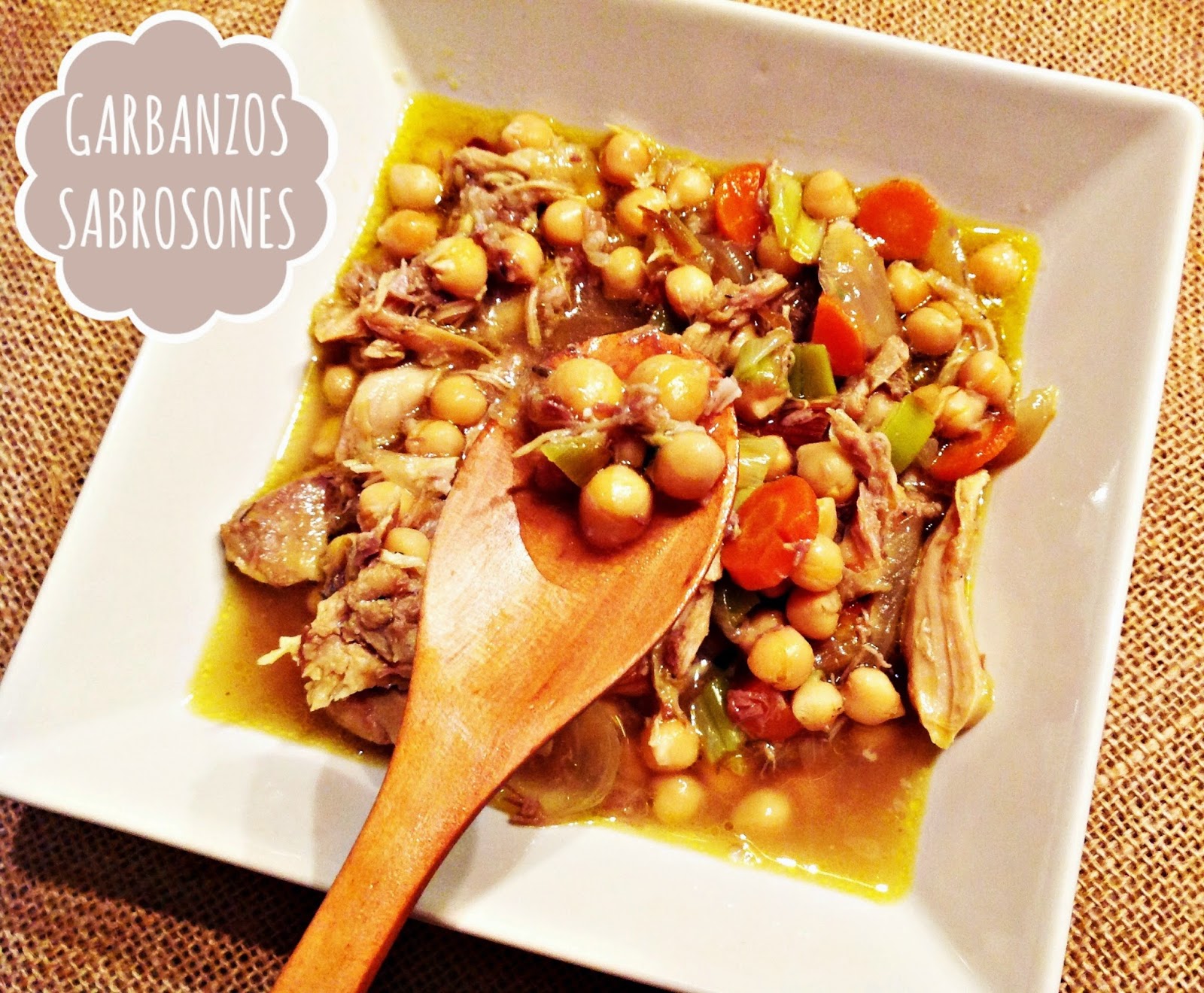 GARBANZOS MUY SABROSOS Y SIN GRASA GARBANZOS MUY SABROSOS Y SIN GRASA